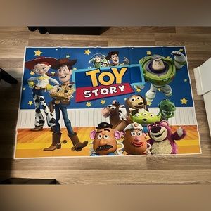 Toy Story Banner/Backdrop and Balloons